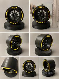 Miniatura ruota pirelli f1 -motorsport- modello 3d