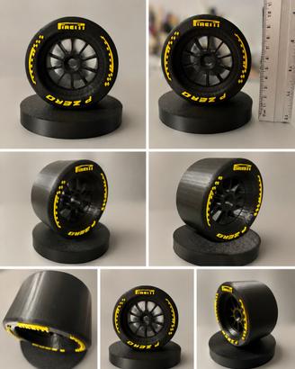 Miniatura ruota pirelli f1 -motorsport- modello 3d