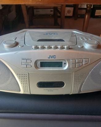 radio registratore lettore CD JVC
