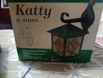 Katty applique lampada lanterna a muro