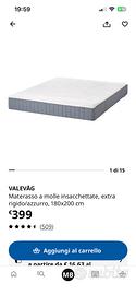 Materasso ikea Valevag
