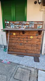 mensola in legno