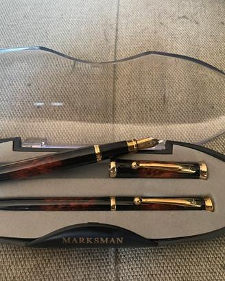 Coppia di Penne Marksman Vintage anni 80 Nuove