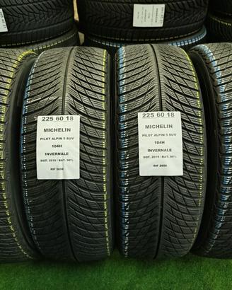 4 GOMME 225 60 18 MICHELIN INV RIF2656
