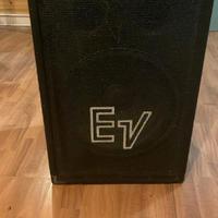 Coppia speaker e subwoofer EV e finale