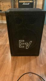 Coppia speaker e subwoofer EV e finale