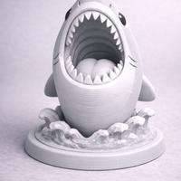 Squalo stampato in 3D