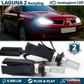 KIT LED H7 per Renault Laguna 2 2005> Luci Bianche