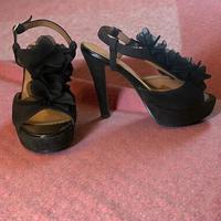 Sandali con tacco alto