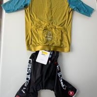 Maglietta ciclismo estiva più pantaloncino