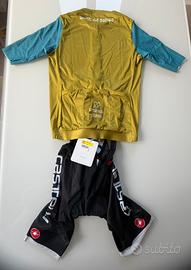 Maglietta ciclismo estiva più pantaloncino