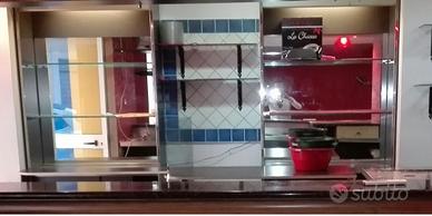 retro banco x bottiglie