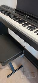 Pianoforte Donner con sgabello e proteggi tasti