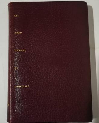 Les XXIV Chants de l'Odyssee d'Homère Vintage