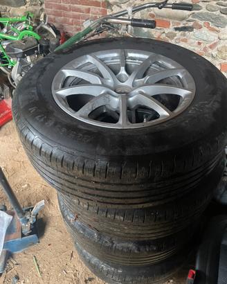 4 Ruote alfa stelvio giulia da 17