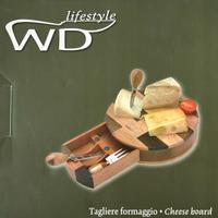 Tagliere formaggio WD lifestyle legno nuovo cn sca