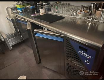 Banco frigo inox bar
