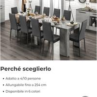 consolle/ tavolo allungabile