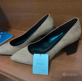 Décolleté beige 38 Bershka