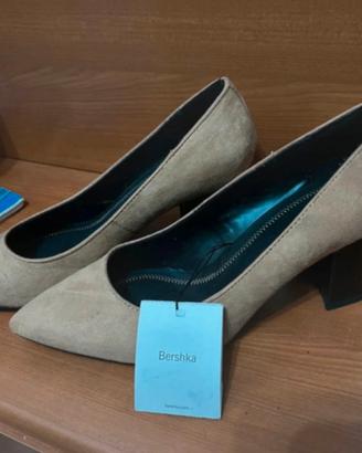 Décolleté beige 38 Bershka