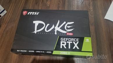MSI GeForce RTX 2080 DUKE OC 8GB – Box Originale