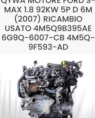 Motore ford smax e motore ford fiesta