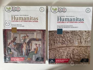 Libro di latino “Humanitas” vol.1 + vol.2