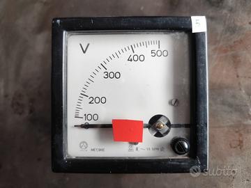 Voltmetro 0÷500 V