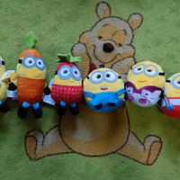 Pupazzi (pelouches Minions, Disney, jurassic world