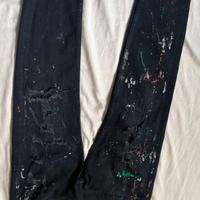 ZARA MODELLO PAINT SPLATTER DISTRESSED