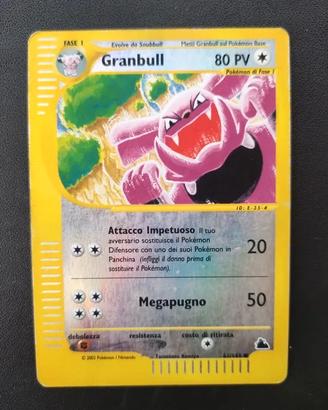 Granbull 61/144 reverse - Skyridge (ITA)
