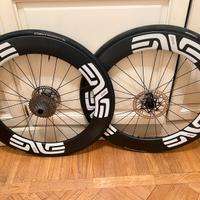 Ruote bici corsa carbonio 70mm