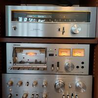 Stereo Pioneer anni 70 completo di mobile e casse