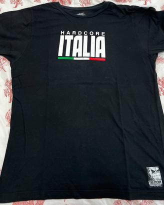 T-Shirt Hardcore Italia taglia XXL originale
