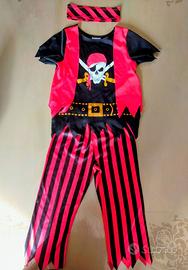 Costume pirata carnevale halloween