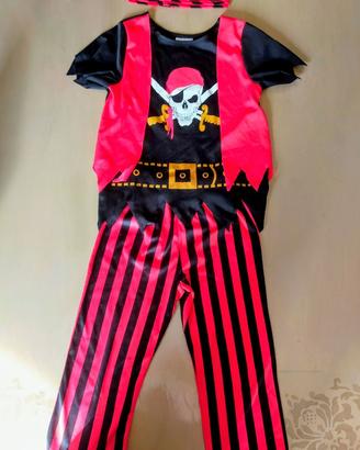 Costume pirata carnevale halloween