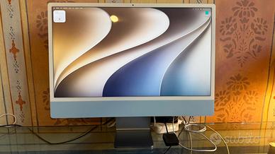 iMac 24" M1 (Blu) - 8GB / 256GB | Pari al Nuovo