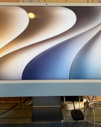 iMac 24" M1 (Blu) - 8GB / 256GB | Pari al Nuovo