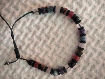 Braccialetto con pietre 7 chakra