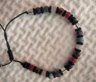 Braccialetto con pietre 7 chakra