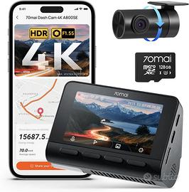 70mai Dash Cam 4K A800SE Set