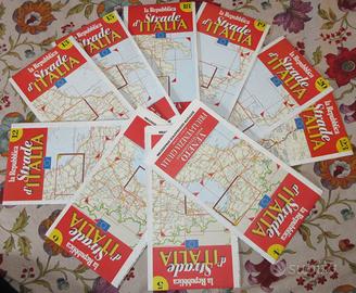 Strade d’Italia La Repubblica 10 cartine stradali