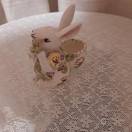 Coniglio Uovo Villeroy & Boch Pasqua Bunny ceramic