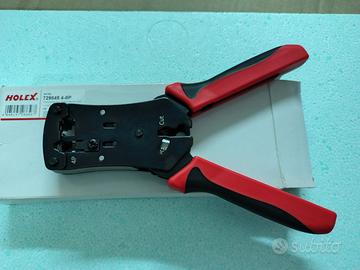 HOLEX Pinza per connettore telefonico, Mod. 4-8P
