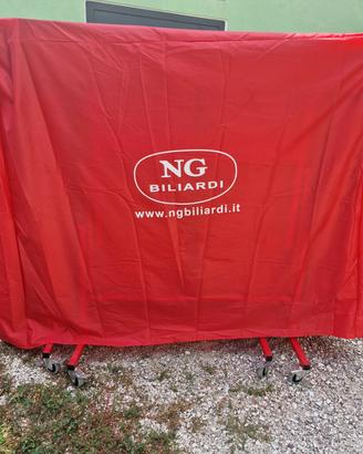 Tavolo ping pong pieghevole struttura rinforzata