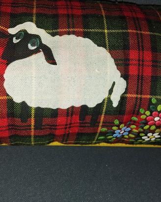 cuscino con pecorelle 