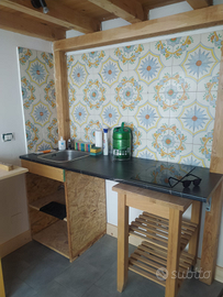 Loft 54 mq soppalcato arredato