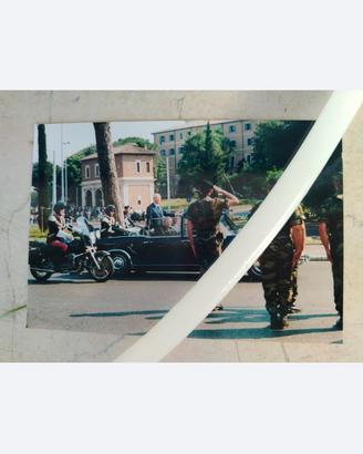Fotografia Presidente Ciampi con corazzieri