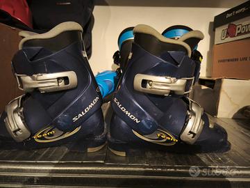Scarponi da sci Salomon team misura 32 (20.0)