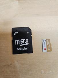 Micro Sd + Adattatore Huawei da 512 gb